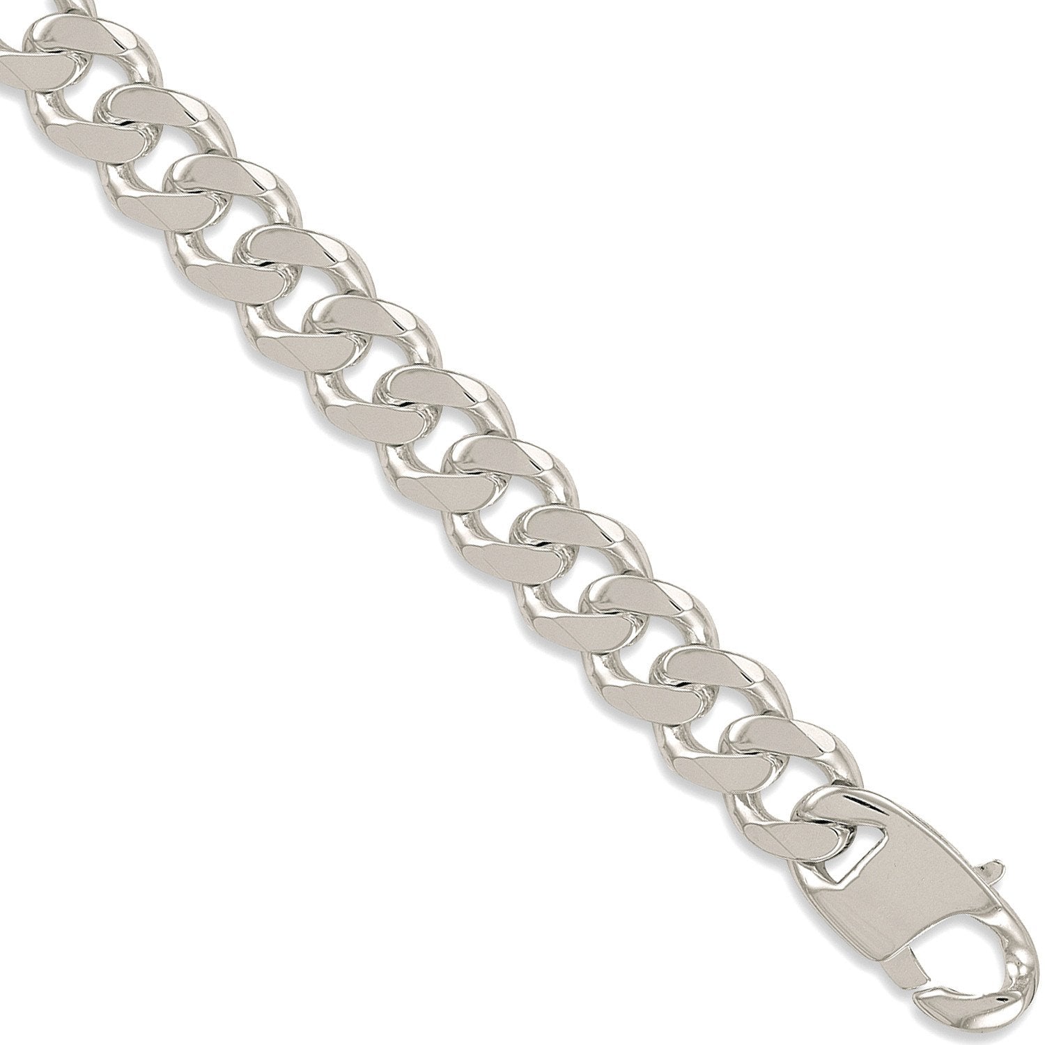 Silver 20mm Curb Chain - Fine Necklace - Certified Authentic - Swiss Made - UK Stock – Luxury Jewellery by Imperial Ti